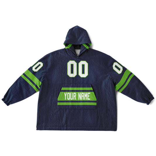 Navy/Green Superfan Reversible
