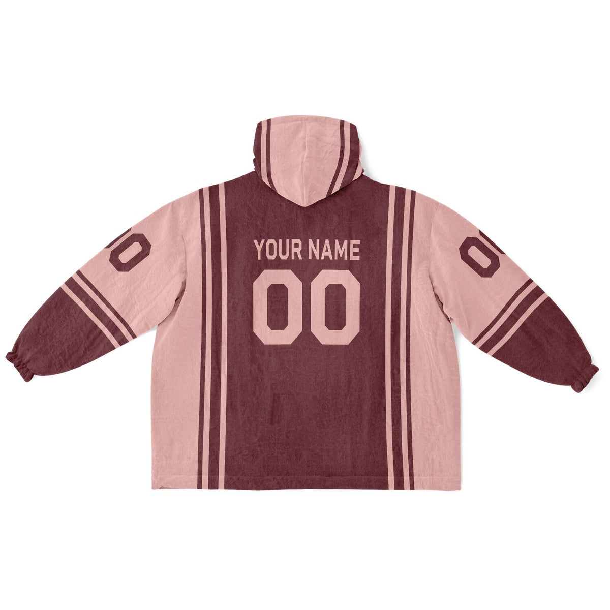 Burgundy & Blush Pink Bold