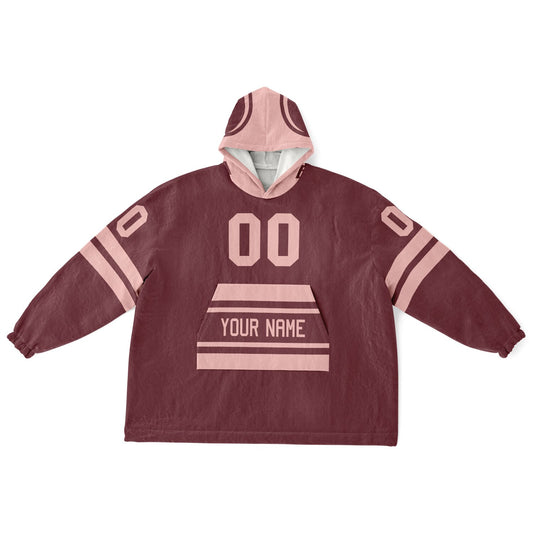 Burgundy & Blush Pink Kickoff