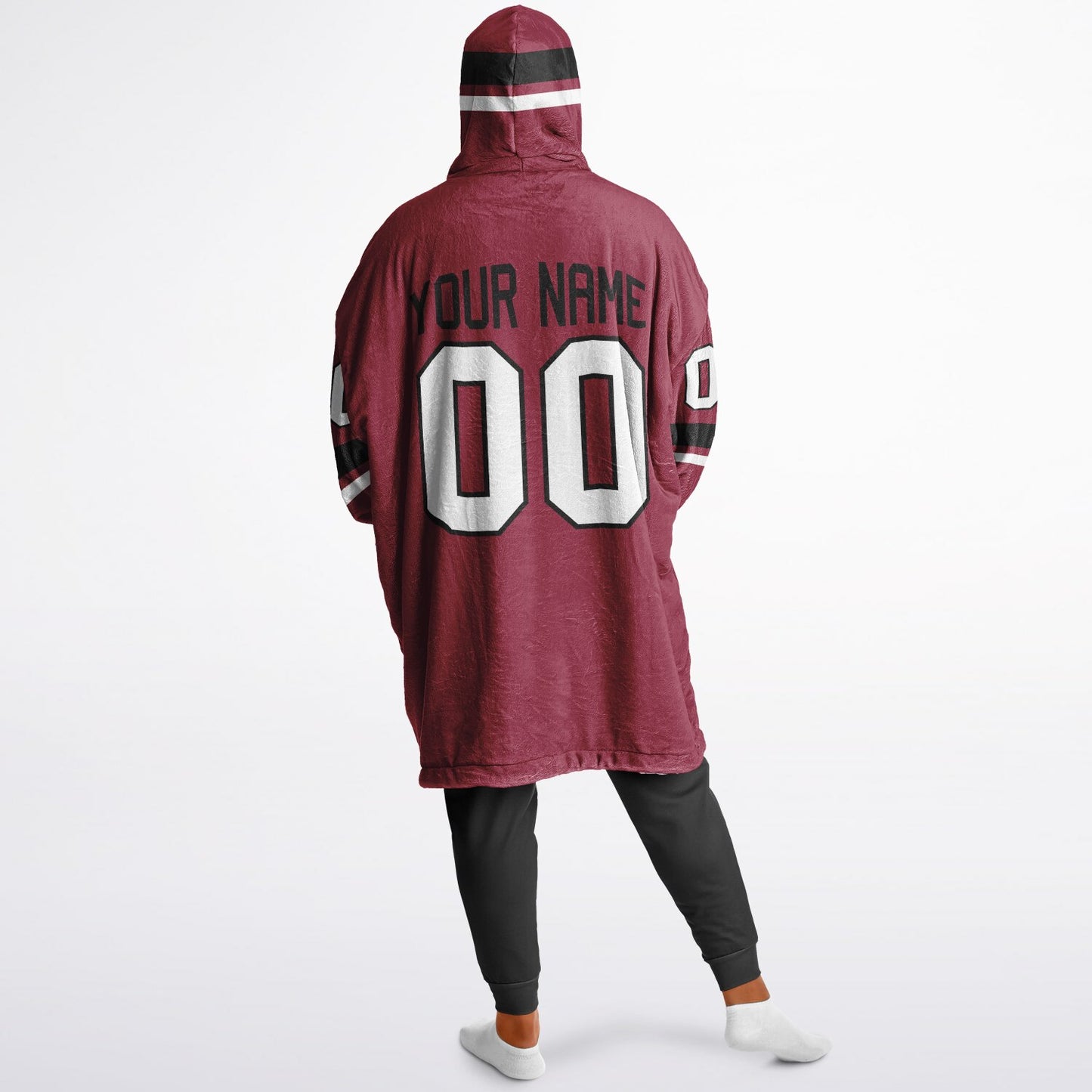 Cardinal Red/Black/White Superfan Reversible