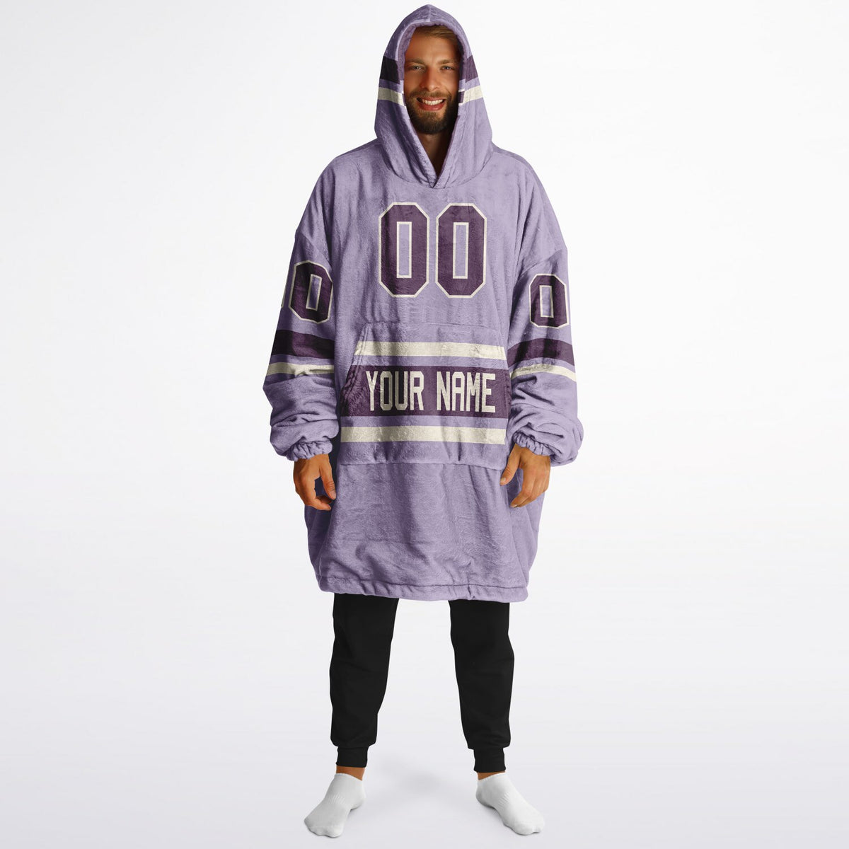 Lavender Cream Plum Superfan Reversible