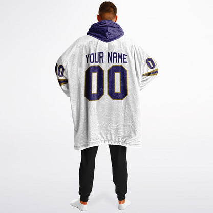 Purple/Metallic Gold Superfan Reversible