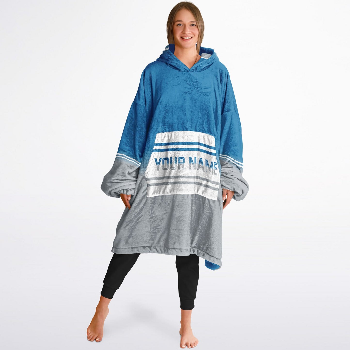 Blue/Silver/White Everyday Reversible