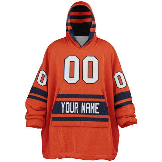 Orange/Navy Superfan Reversible