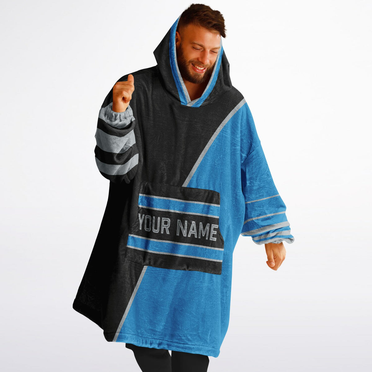 Black Blue Silver Split Decision