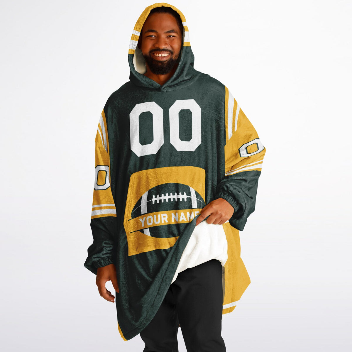 Green/Gold/White Bold