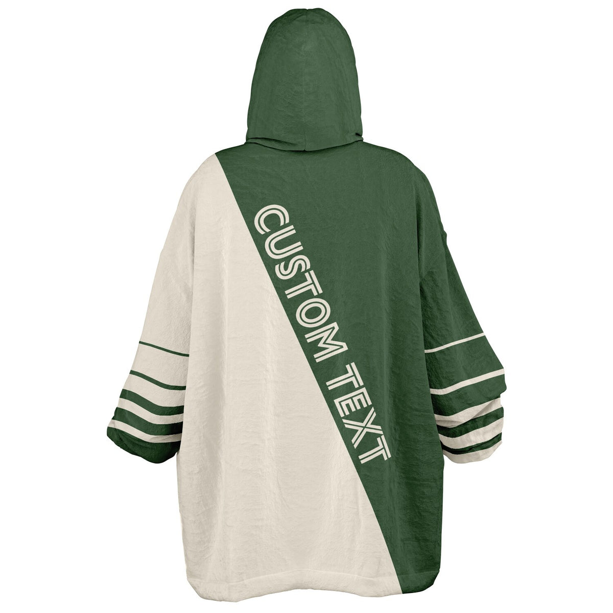 Forest Green & Cream Split Decision