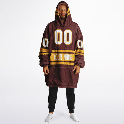 Burgundy/Gold Superfan Reversible