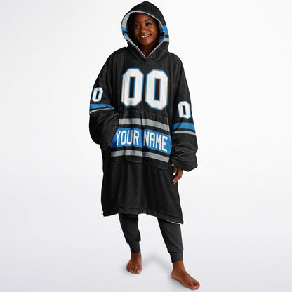 Black/Blue/Silver Superfan Reversible