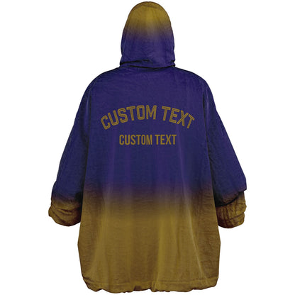 Purple/Metallic Gold Everyday Reversible