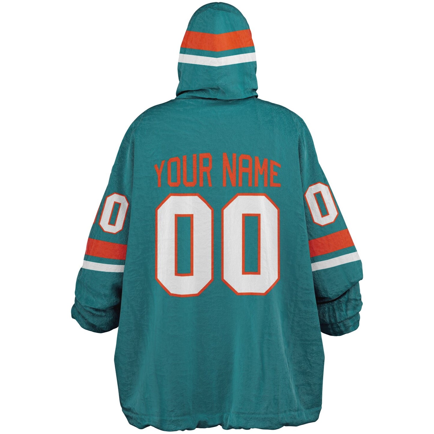 Aqua/Orange/White Superfan Reversible