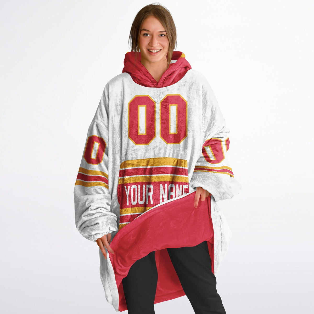 Red/Gold/White Superfan Reversible