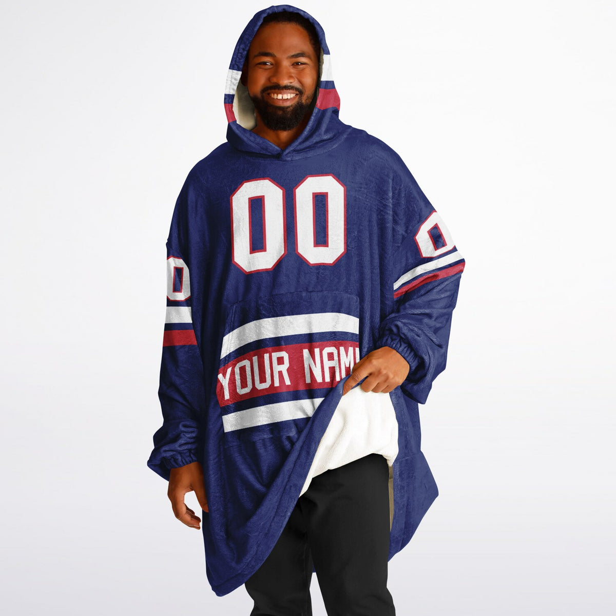 Dark Blue Red White Classic