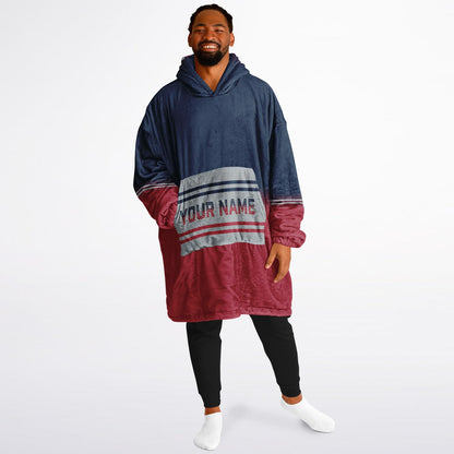 Nautical Blue/Red/Silver Everyday Reversible