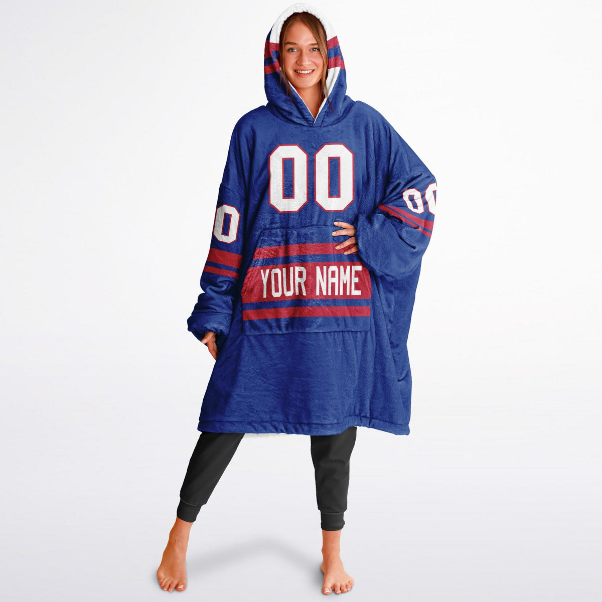 Blue/Red Superfan Reversible