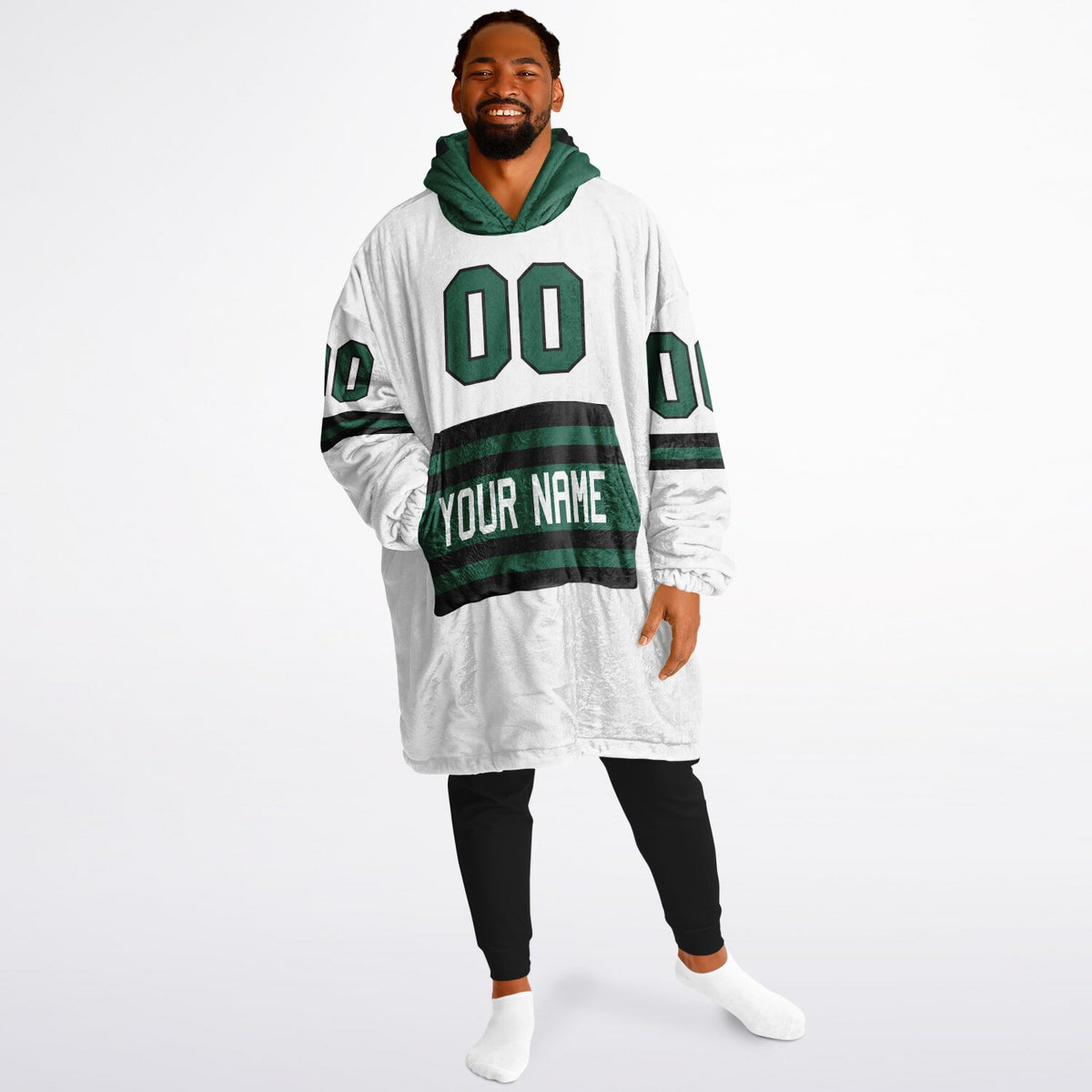 Green/Black Superfan Reversible