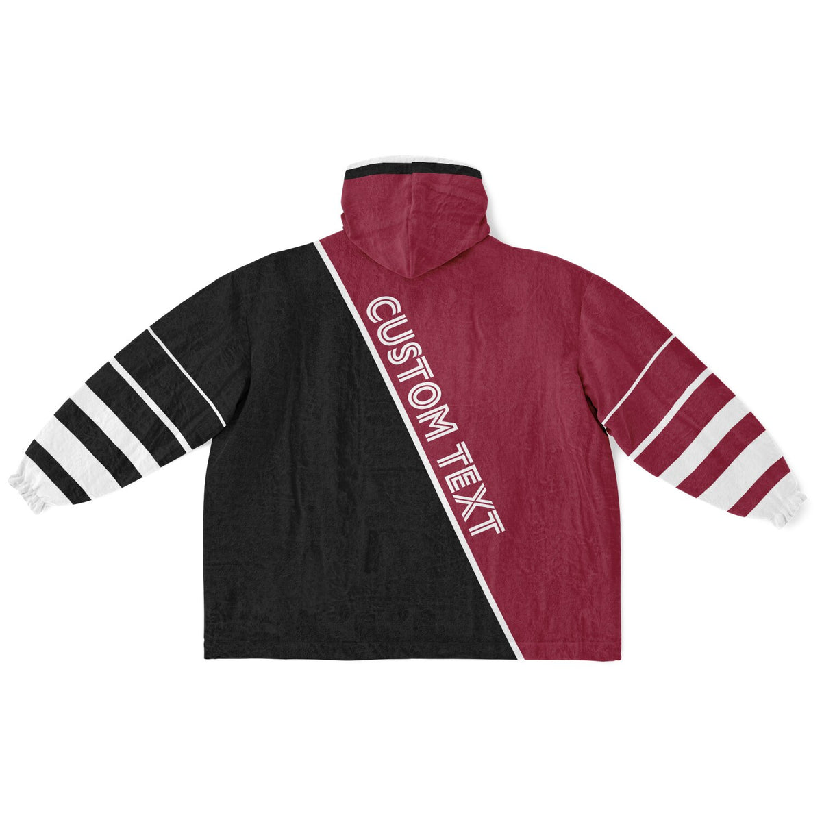 Crimson/Black/White Split Decision