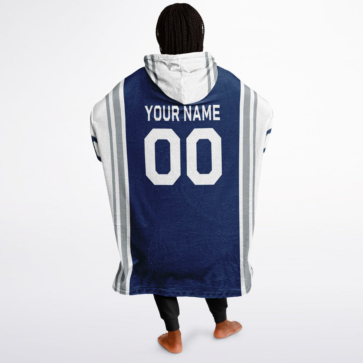 Blue/White/Gray Bold