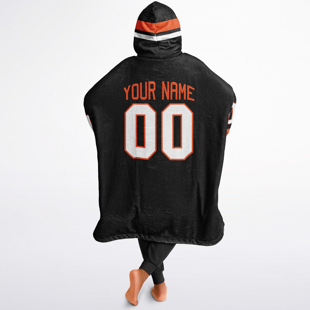Black/Orange/White Superfan Reversible