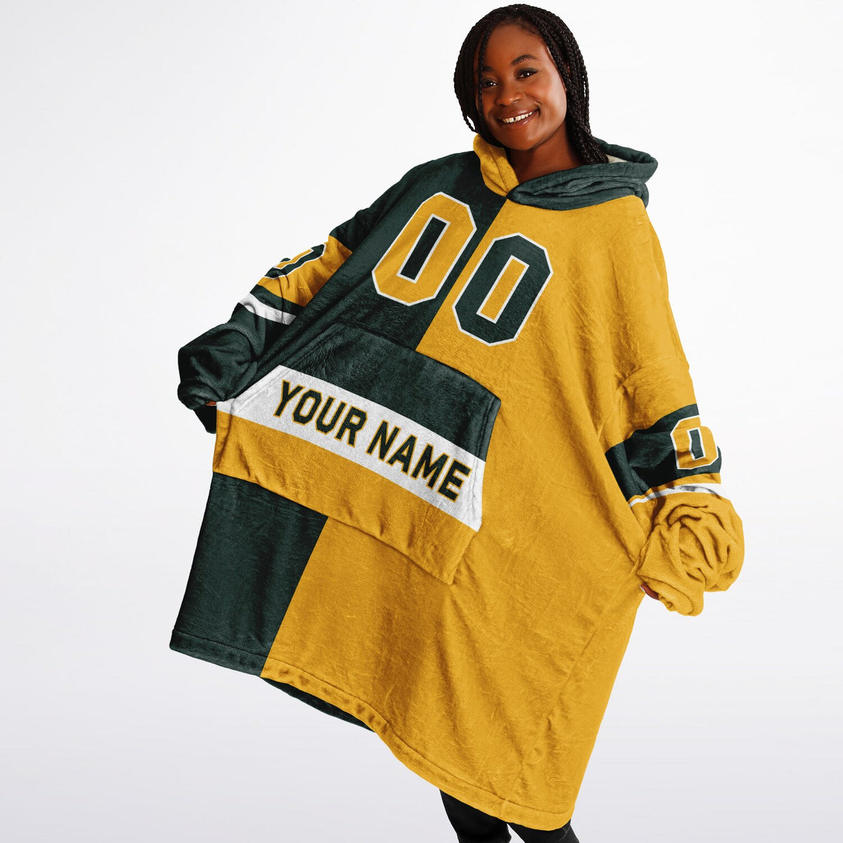 Green/Gold/White Halftime