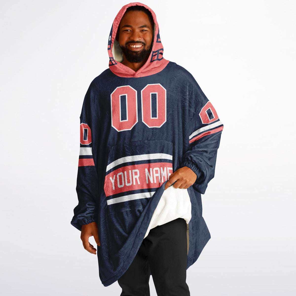 Navy Electric Coral White Kickoff