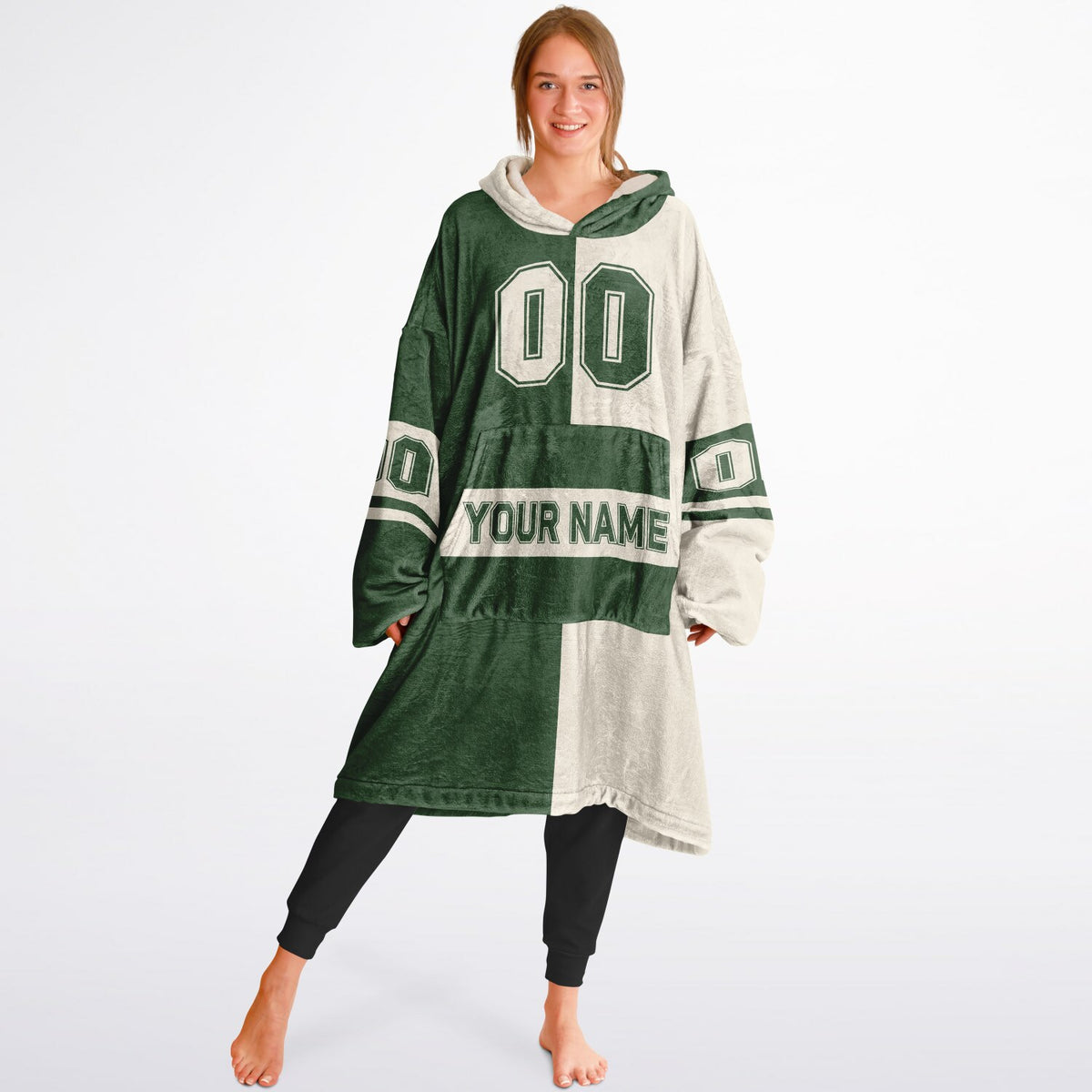 Forest Green & Cream Halftime
