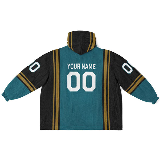 Teal/Black/Gold Bold