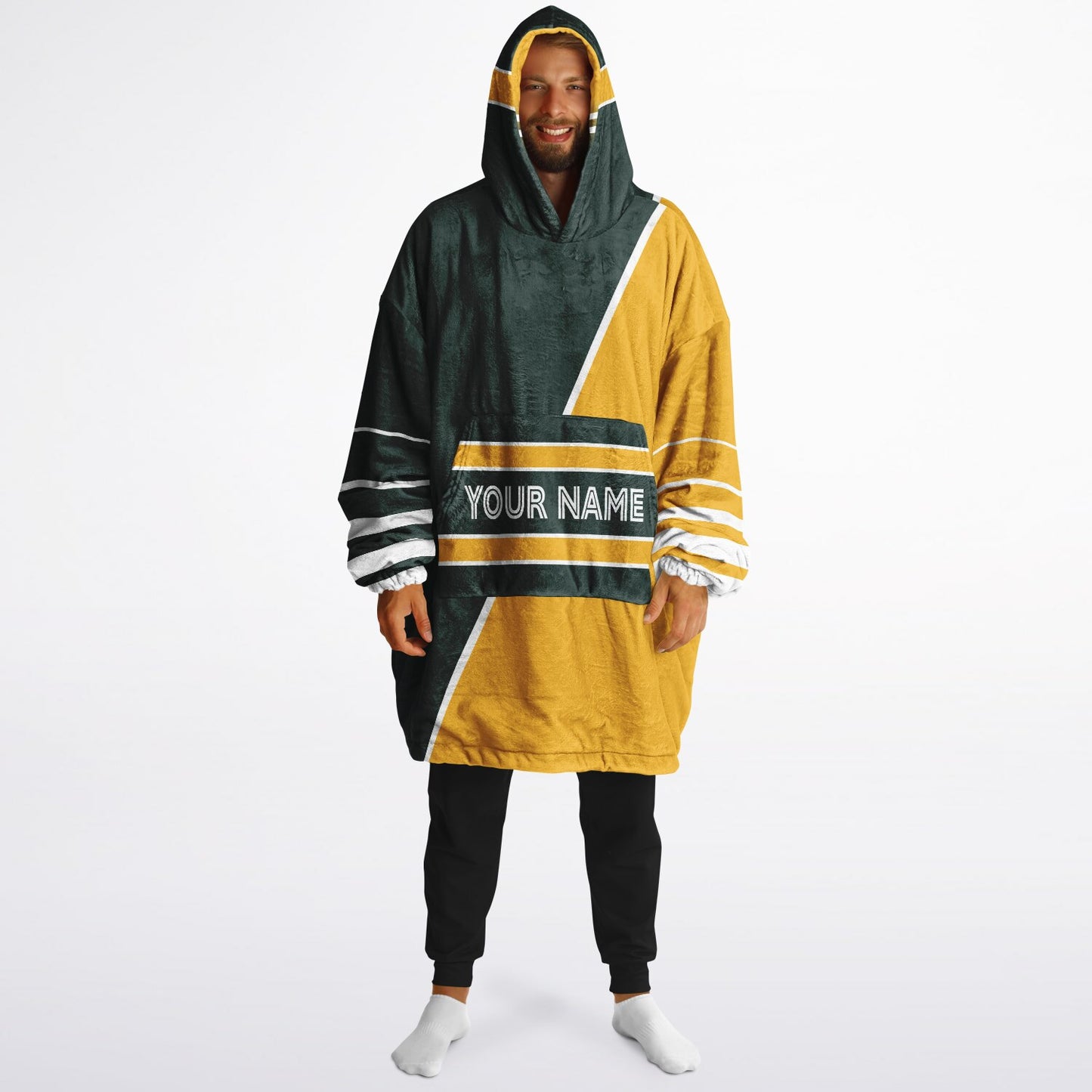 Green/Gold/White Everyday Reversible