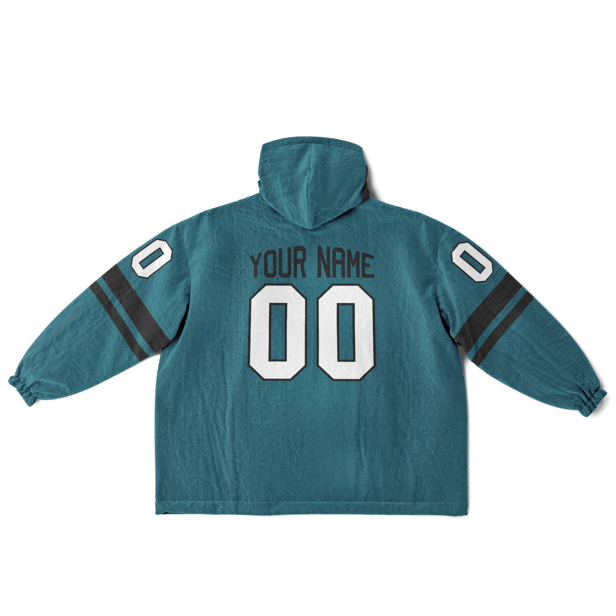 Teal/Black Superfan Reversible