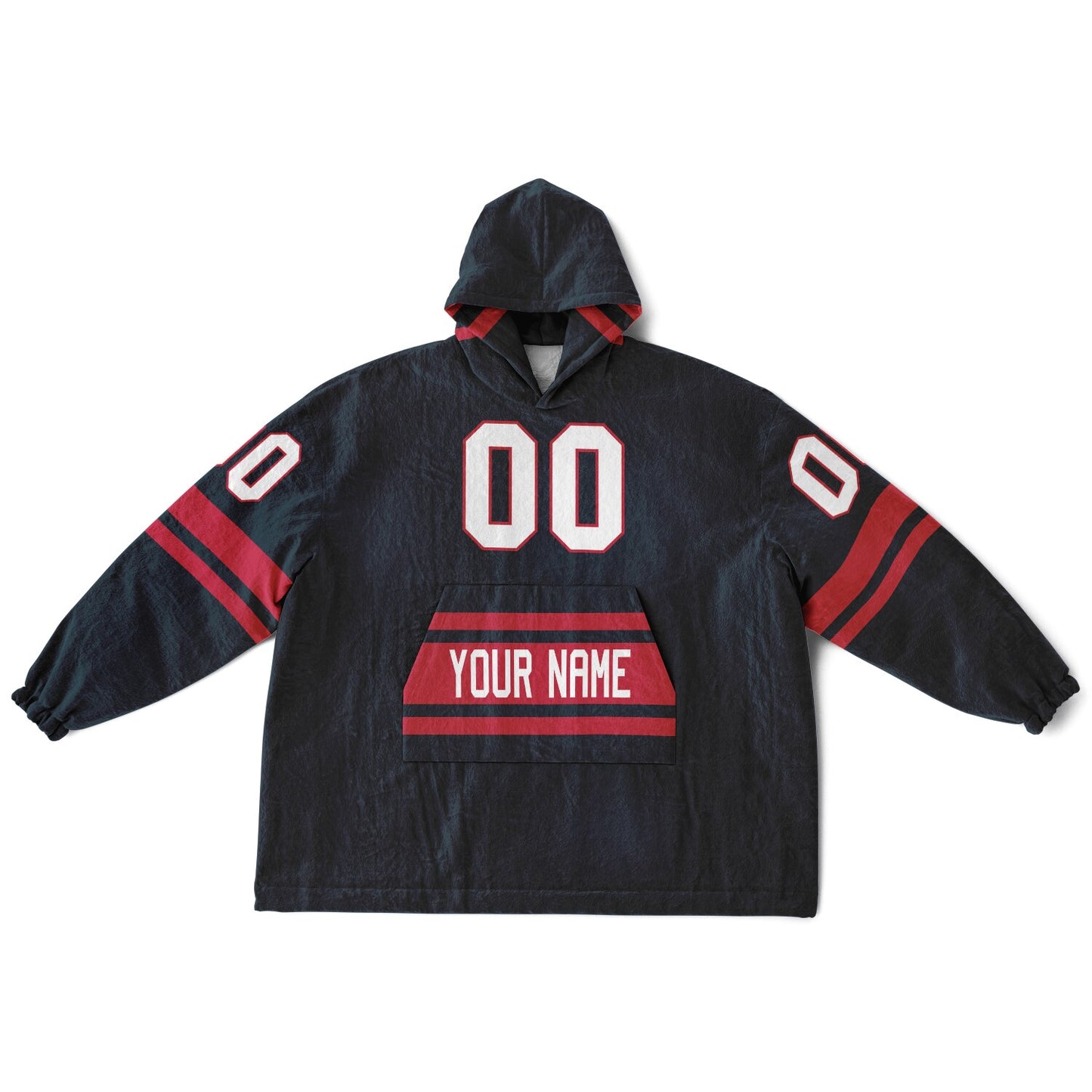 Deep Steel Blue/Red Superfan Reversible